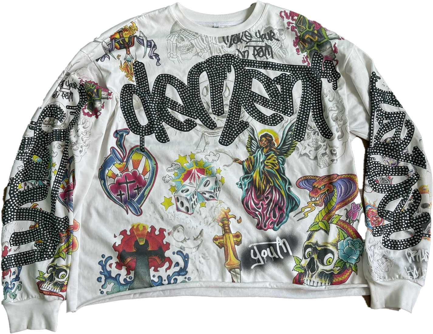 DEMENTED CRYSTAL LONGSLEEVE