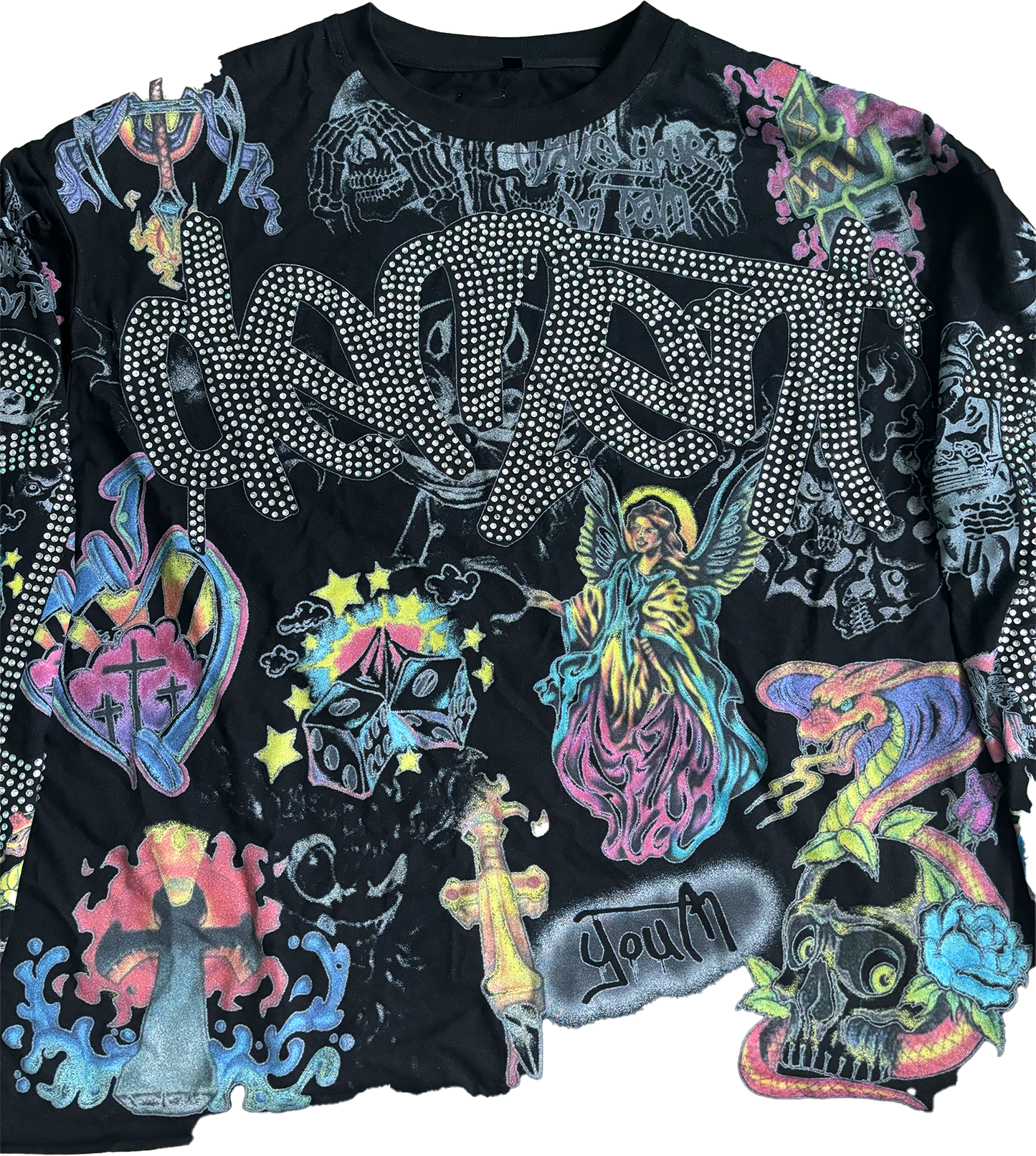 DEMENTED CRYSTAL LONGSLEEVE
