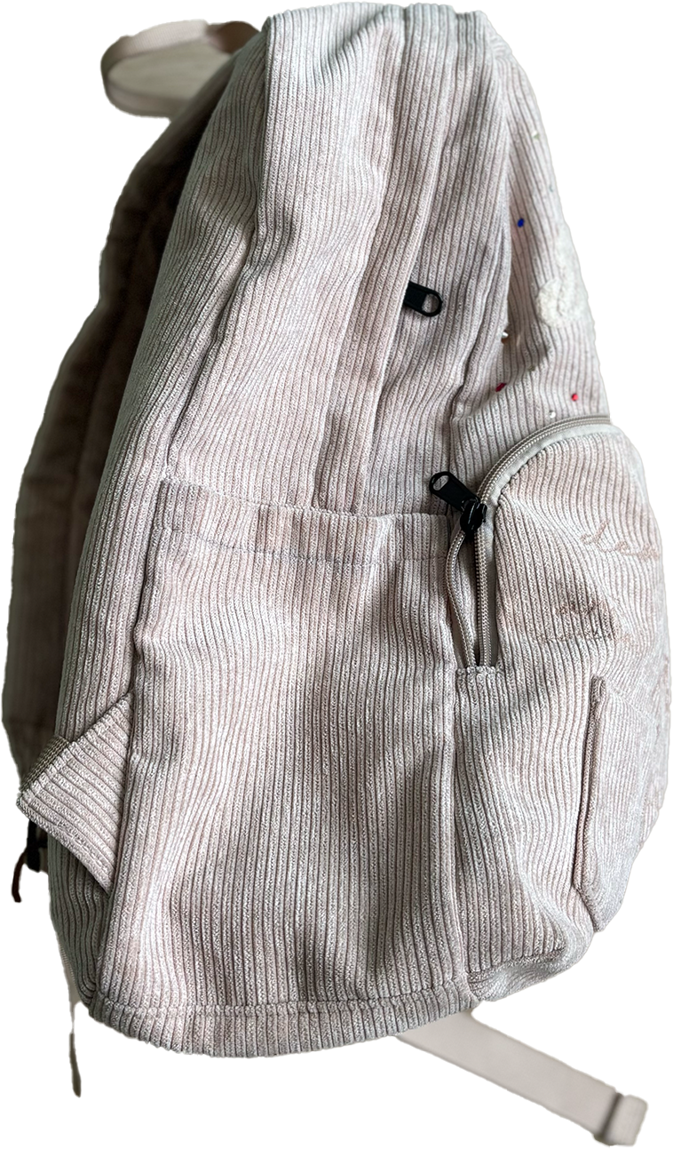 DEMENTED RHINESTONE BOOKBAG