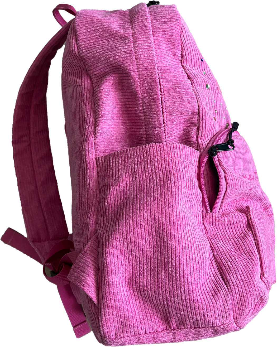 DEMENTED RHINESTONE BOOKBAG