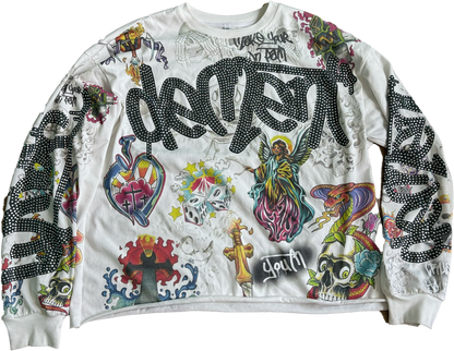 DEMENTED CRYSTAL LONGSLEEVE