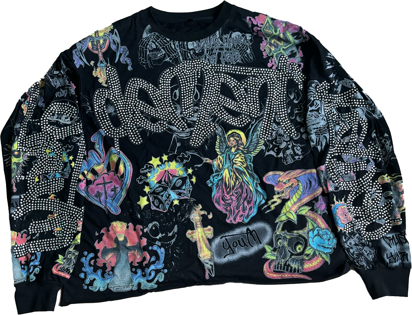 DEMENTED CRYSTAL LONGSLEEVE