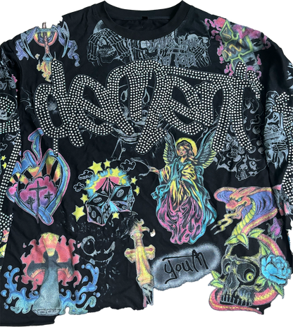 DEMENTED CRYSTAL LONGSLEEVE