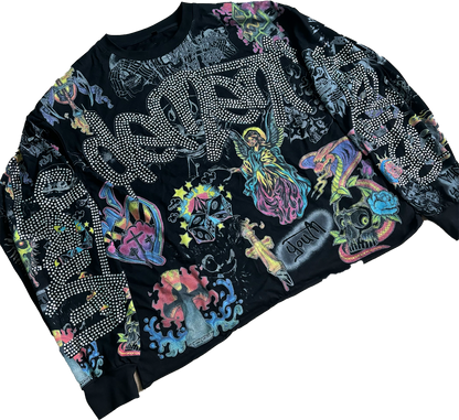 DEMENTED CRYSTAL LONGSLEEVE